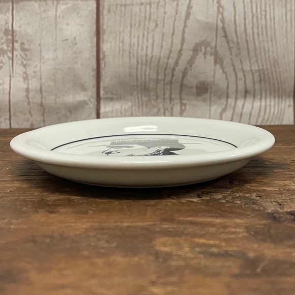 Ceramic Portrait Frenchman Trinket Dish - Picture 3 of 3